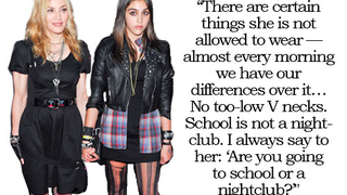 Madonna Won't Let Lourdes Wear Skimpy Outfits
